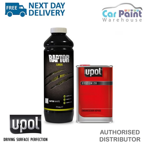 Upol raptor white bottle - white,