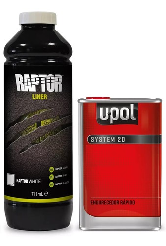 Upol raptor white bottle - white, 1