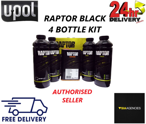 Upol raptor black - black, tough