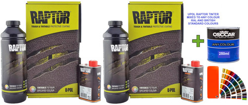 Upol raptor tintable 1ltr - upol, 2x