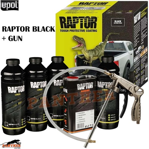 Upol raptor black bed liner - black,