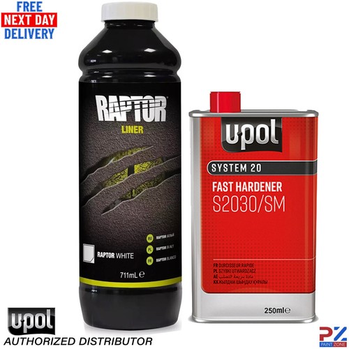Upol white raptor 95l bottle - white, 0.95l